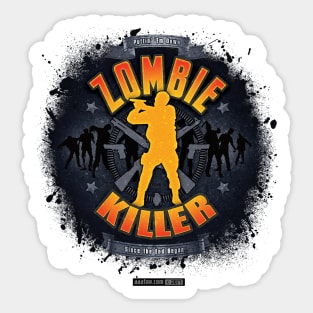 ZOMBIE KILLER Sticker